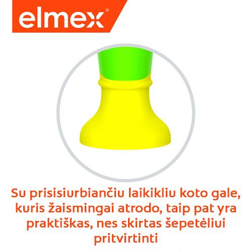 Tėvas ir sūnus kartu valosi dantis spalvingais vaikiškais dantų šepetėliais.